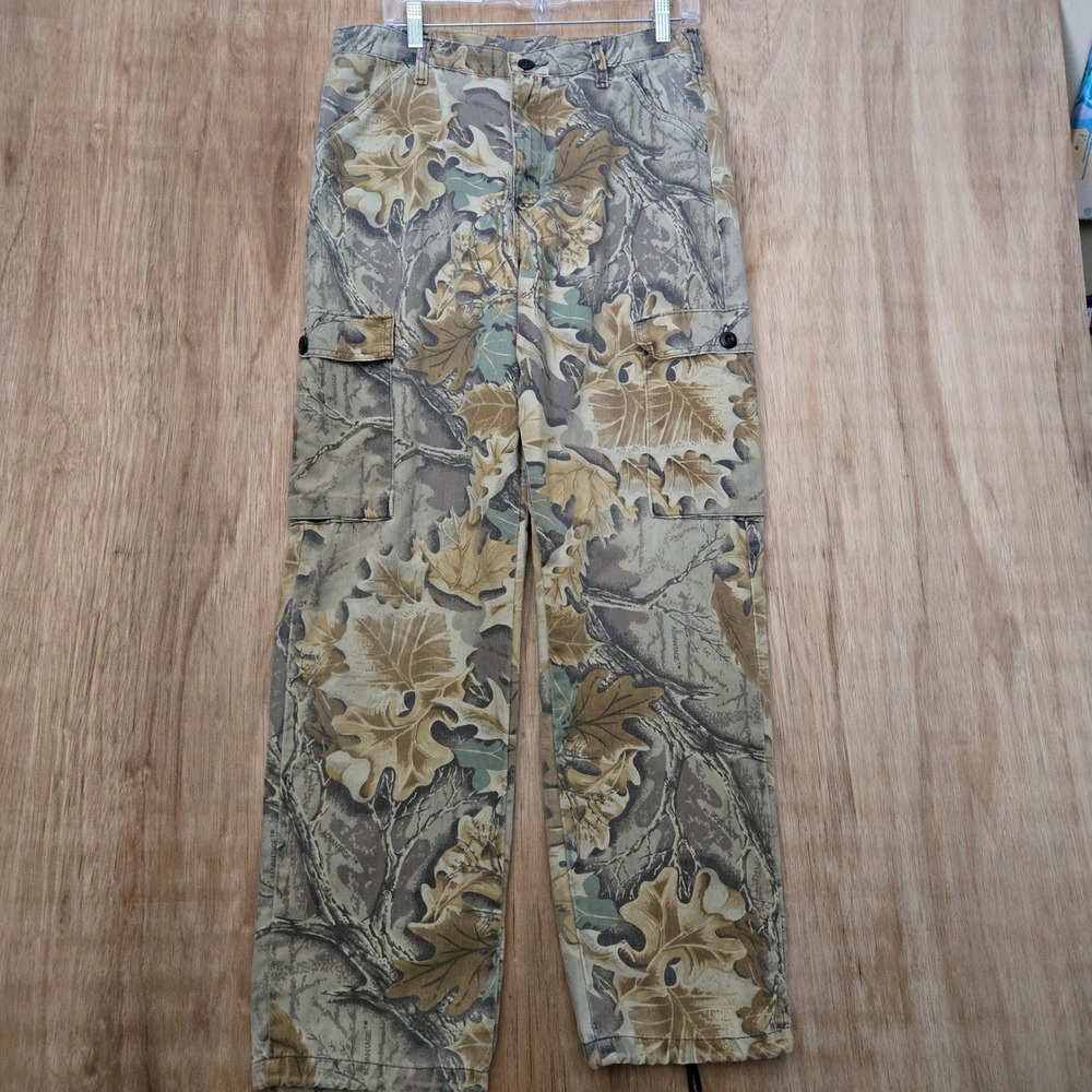 Liberty Advantage Timber Camo Cargo Pants 32x30 Mens Hunting Camouflage Trousers
